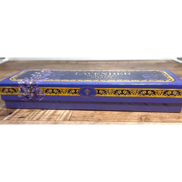 Saponificio Artigianale Fiorentino Lavender Scented Soaps In Gift Box 3x3.4 Oz R - Picture 3 of 6